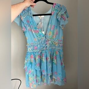 Love Shack Fancy Mini Dress! NWT!! Worn once for pictures and that is all.